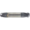 Cgs Tool 4 Flute Dem Ball End Stub Length 1/16"Dia 1/8"Shank1/8"Loc 1-1/2"Oal W/Altin Coating 442-0625-ALTiN